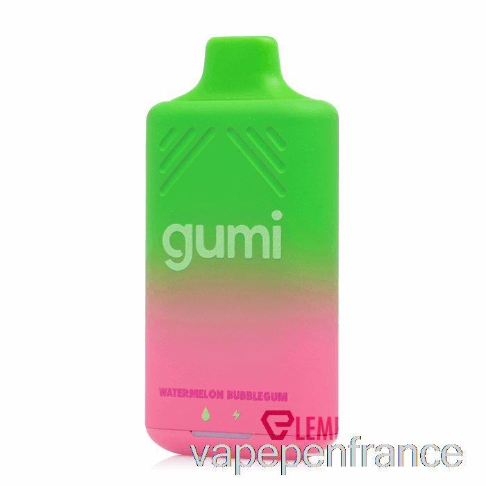 Gumi Bar 8000 Stylo Vape Jetable Bubblegum Pastèque